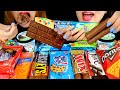 ASMR MOST POPULAR AMERICAN SNACKS (TWIX, M&M'S Rice Krispies, ICE CREAM, HERSHEY'S CHOCOLATE 먹방