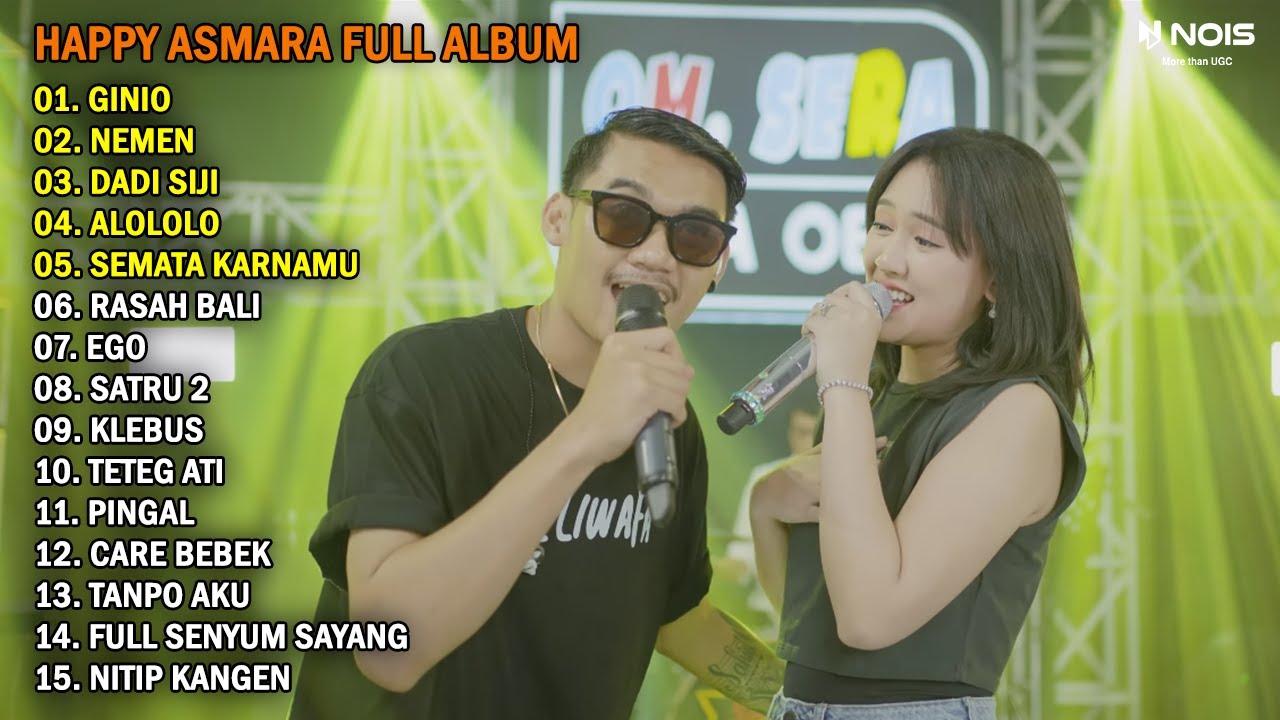 HAPPY ASMARA FEAT GILGA SAHID - GINIO | FULL ALBUM TERBARU 2023