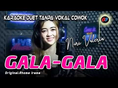 Gala gala karaoke nada pria