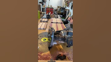 A little router action! #beardedwoodct #veteran #wood #woodworking #woodpreneur #tray #happy #short