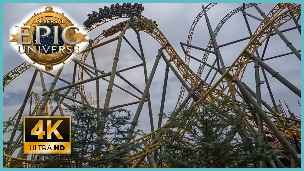 Stardust Racers - 4K Off-Ride | Epic Universe