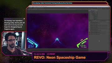 Making REVO: Neon Spaceship Game #scifi #gamedev #madewithunity