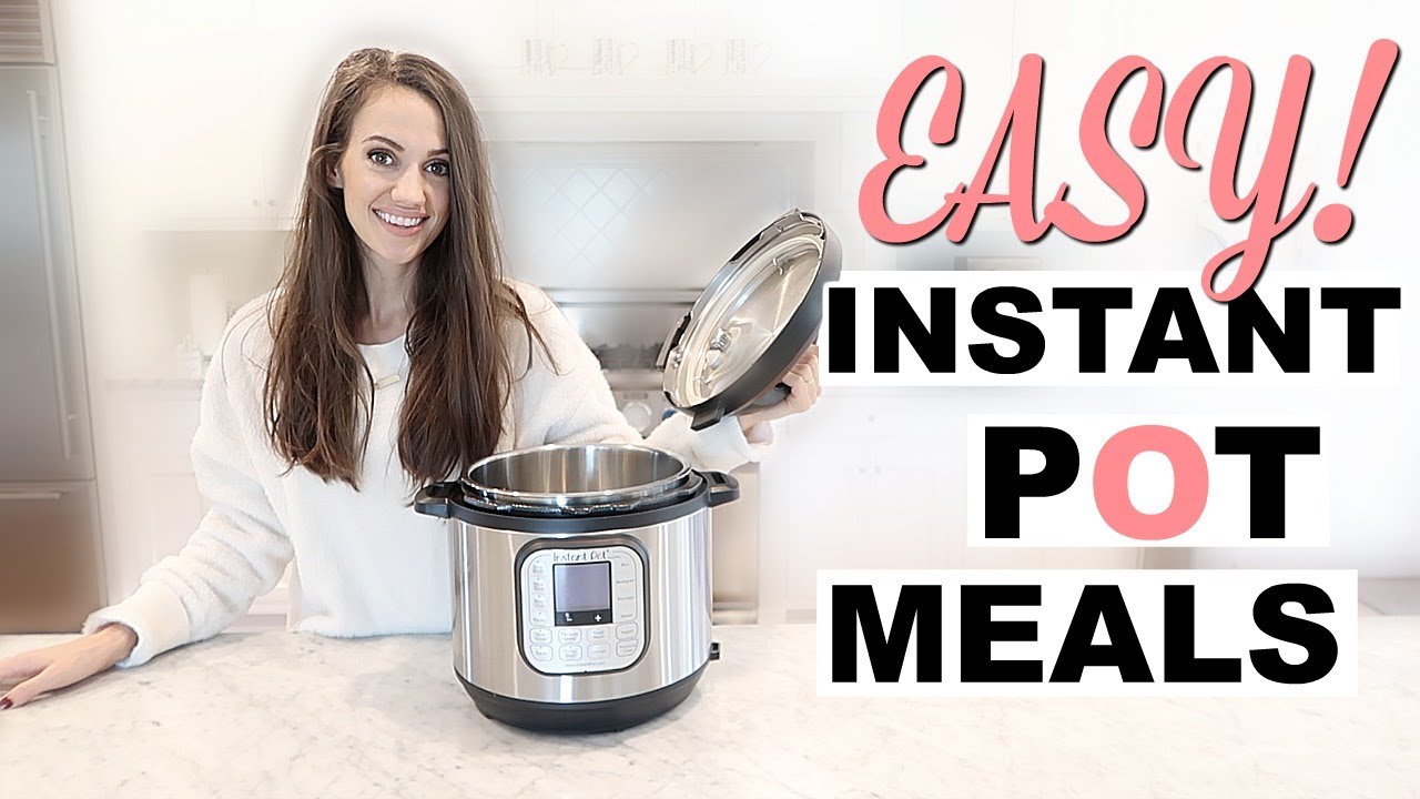 4 EXTREMELY EASY & AFFORDABLE INSTANT POT MEALS // Gluten Free and ...