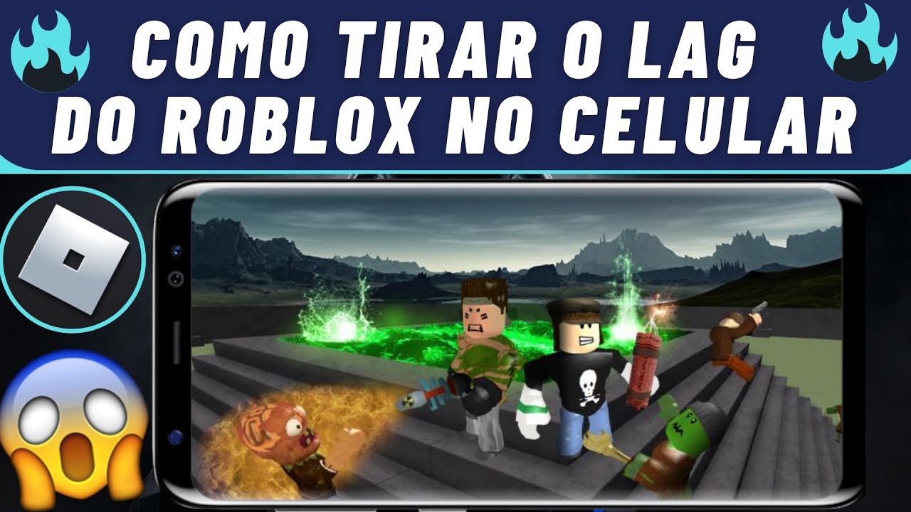 QUE TOP MANO! COMO TIRAR O LAG DO ROBLOX no CELULAR FRACO 2020 