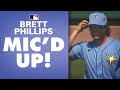 Baseball's funniest player?? Brett Phillips MIC'D UP during Spring Training game!