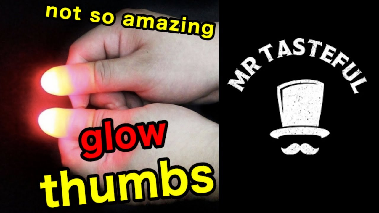Magic LIGHT UP THUMBS - Weird Wish Products [
