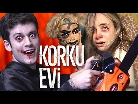 TİKTOKÇULARI KORKU EVİNDE KORKUTTUK! ft. @muratabigf