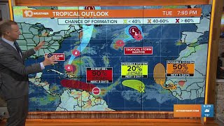 Tracking the Tropics: Fiona is a Category 4 hurricane, looking at TS Gaston and Invest 98-L