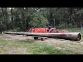 How to Use Your KUBOTA L2501 Compact Tractor to Install TELEPHONE POLE Gate Posts |DIY|