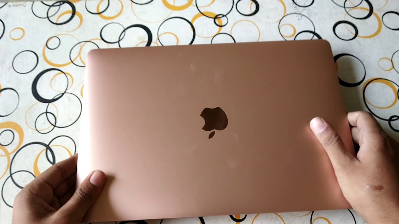 Unboxing and review of macbook air 2018 Rose Gold Hindiiamarsingh