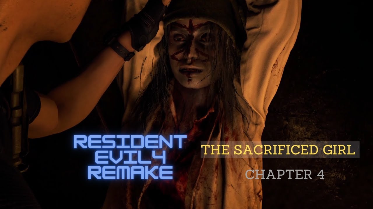 Resident Evil4 - Remake | The Sacrificed Girl from Intro Scene