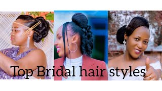 kwafe nziza zabageni zakunzwe kurusha izindi/ top bridal hairstyles  of all the times