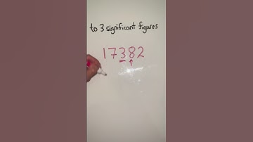 How to round to 3 significant figures #maths #shorts #viral
