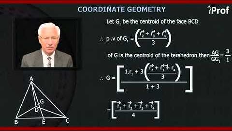 TETRAHEDRON AND CENTROIDS