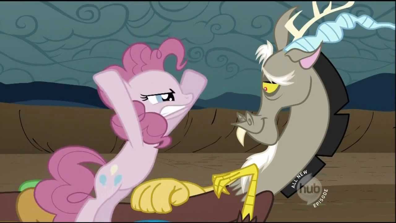 Pinkie Pie - You'd better think before you laugh at the 