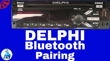 Pairing Delphi Bluetooth head unit to phone by Bluetooth connection.Freightliner Kenworth Peterbilt