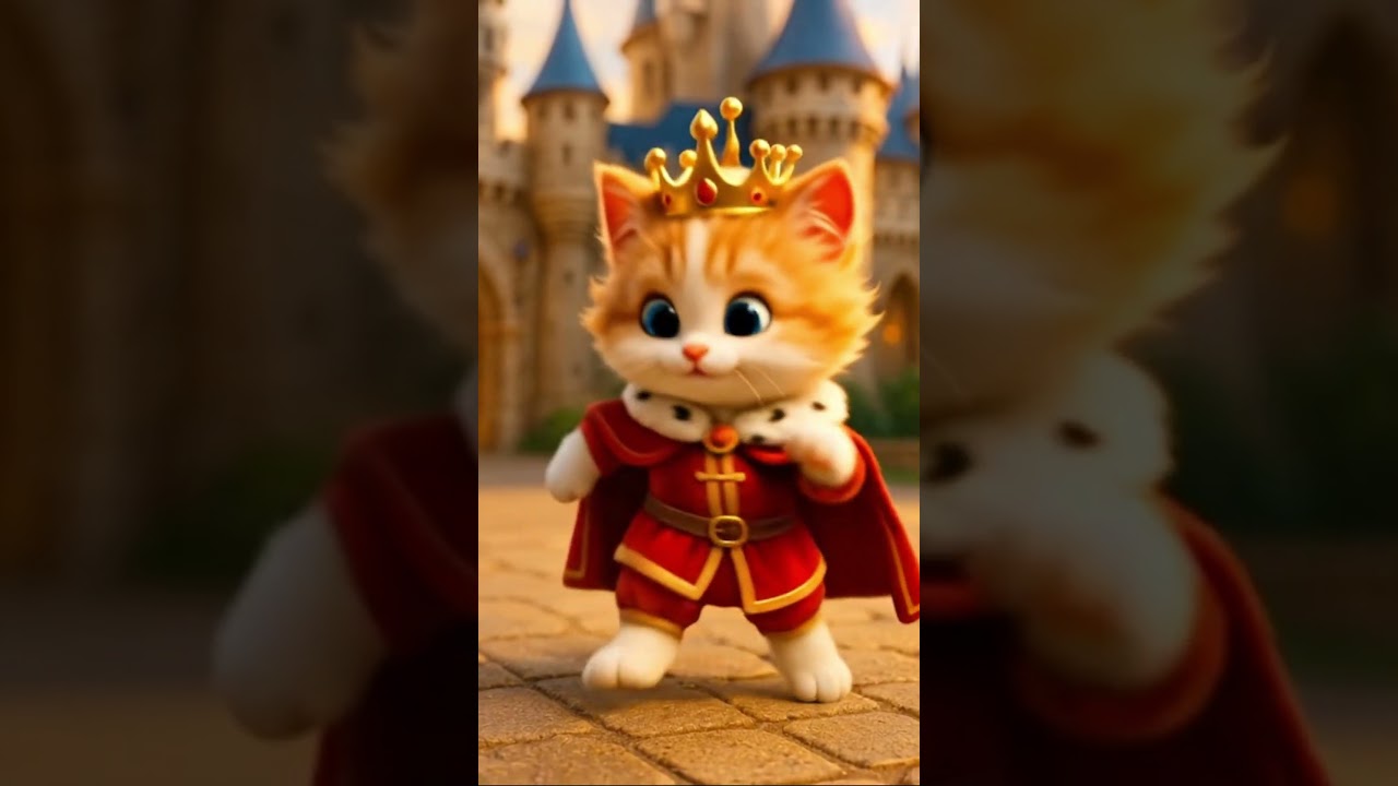 Dancing King Cat 👑🐱🔥 Royal Moves 