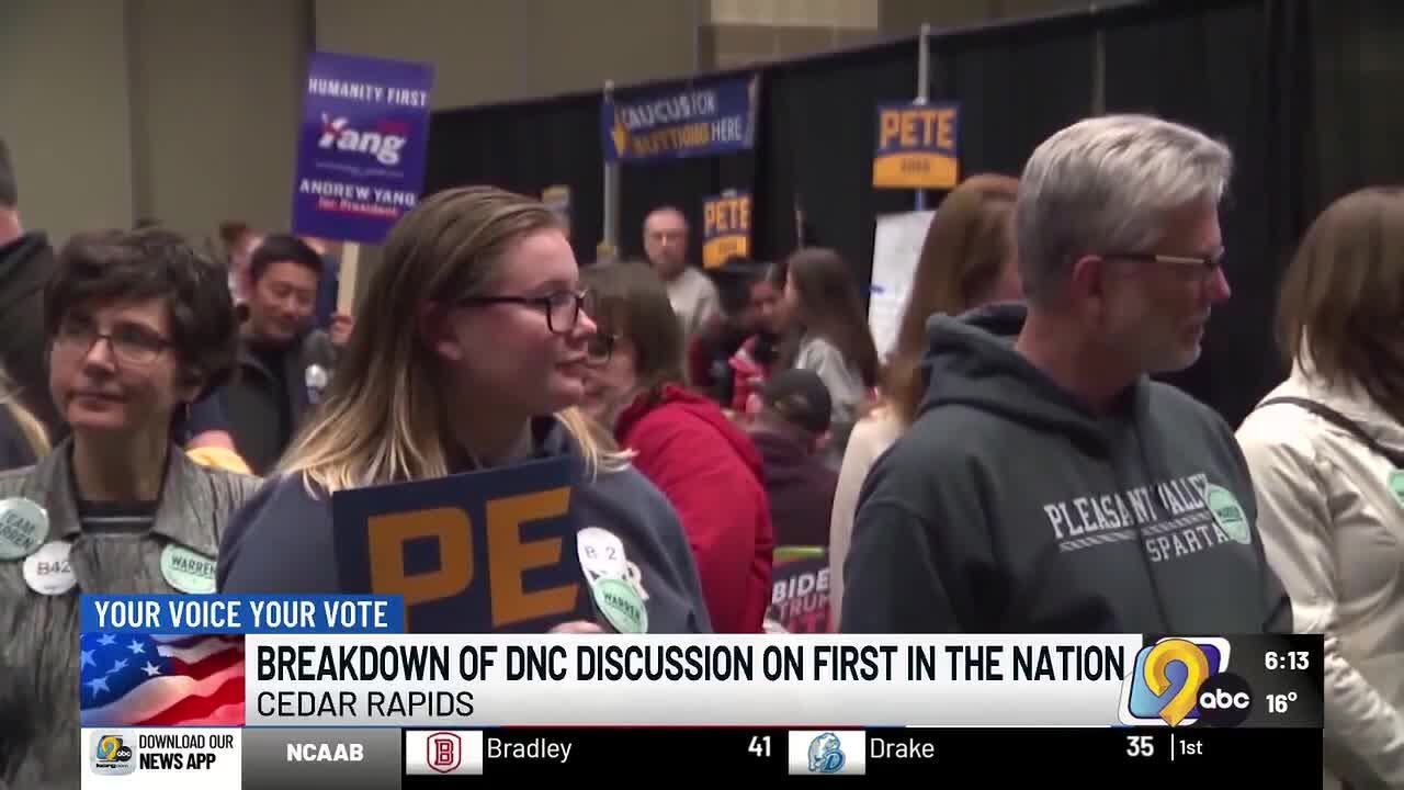 Iowa Democrats set to argue for  first-in-nation spot for 2028 Democratic Caucus