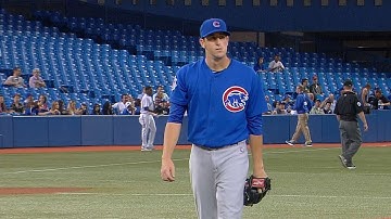 CHC@TOR: Hendricks fans five over 5 2/3 innings