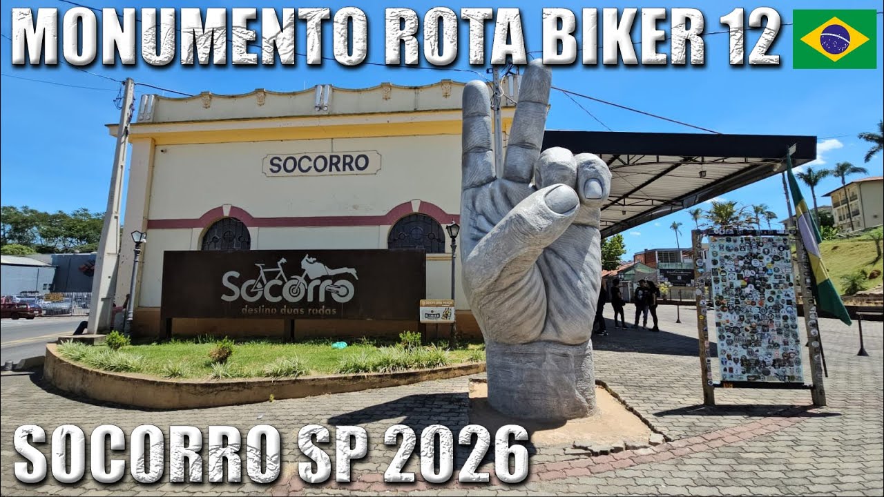 🇧🇷 Monumento Rota Biker 12 - Socorro SP Brasil 2026 - Museu da Moto