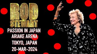 Rod Stewart   At Ariake Arena Tokyo Japan 20mar2024