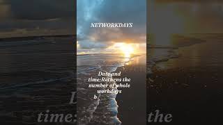 NETWORKDAYS