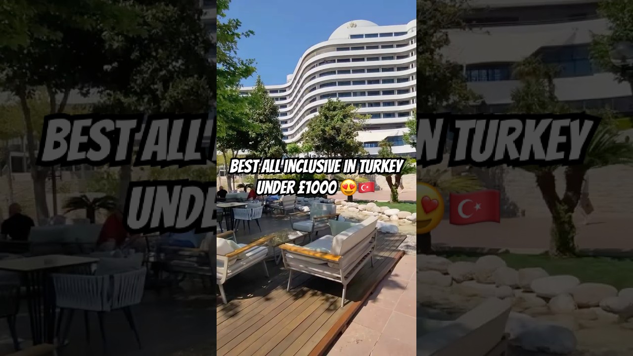 🇹🇷 Rixos Downtown Antalya - All inclusive in Turkey under £1000 