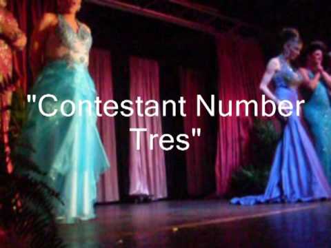 "Contestant Number Tres" Ft. Noel Leon, Alexis De La Mer, Stephanie Stuart @ Miss FL USofA (2010)