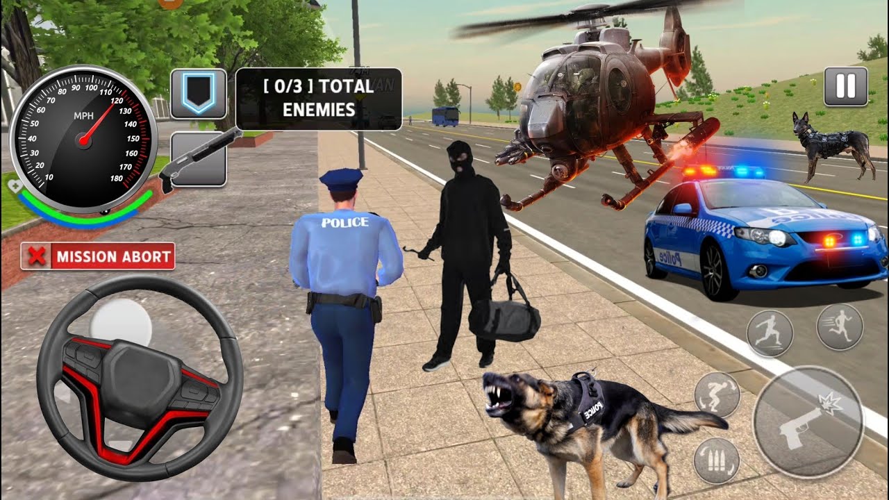 Epic Police Car Chase!  |Android Gameplay |Crime Patrol Mission 2026 👮🚔🚨