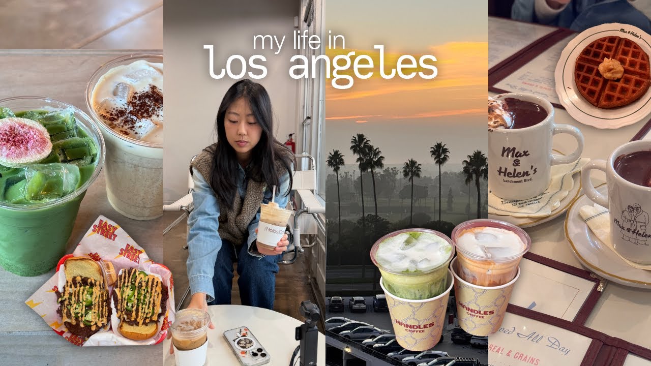 los angeles vlog | 2026 in LA, new diners, cafes, burgers!