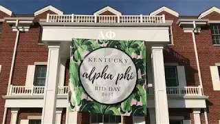 Kentucky Alpha Phi Bid Day 2017