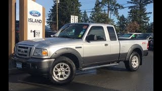 2008 Ford Ranger FX4,  Lined Box, Running Boards Review |  Island Ford