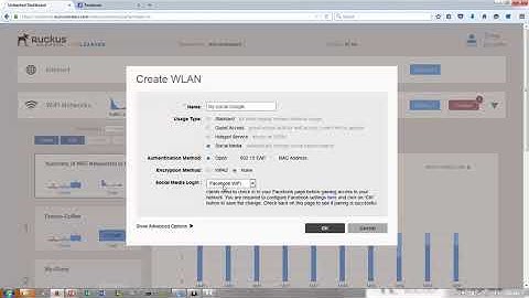 Ruckus Unleashed 200.2 Social Media Login Using Google