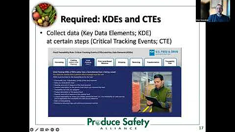 Food Industry Virtual Office Hours: FDA's FSMA Food Traceability Rule