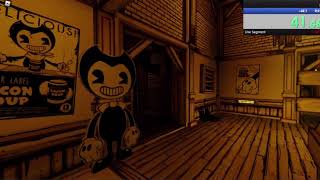A Bendy Test 1 chapter speedrun