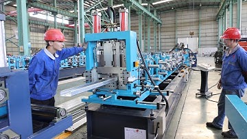 Fully Automatic CZ Purlin Roll Forming Machine