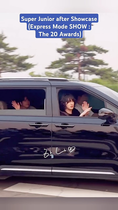 Super Junior after Showcase (Express Mode SHOW : The 20 Awards)