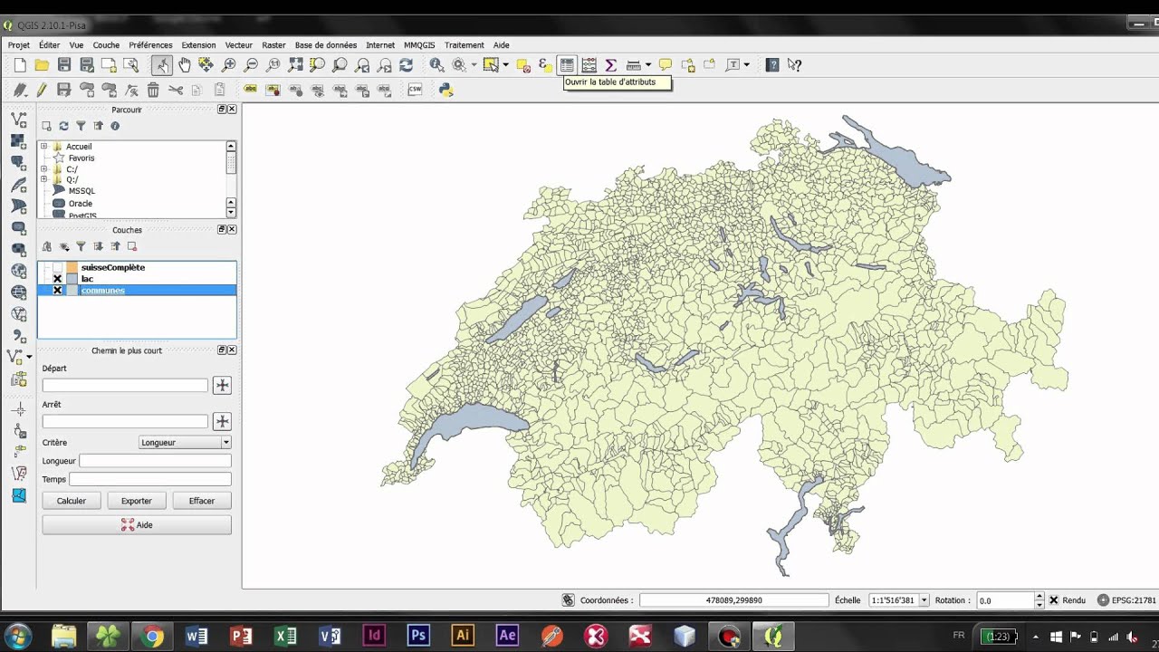 Tutoriel QGIS - les bases