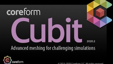 Introducing Coreform Cubit 2020