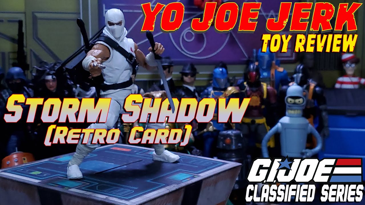 GI Joe Classified Retro Card Storm Shadow