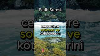 Fetih Suresi Meali 1-7.Ayetler Surenin Tamamı Kanalımda
