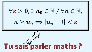 TU SAIS PARLER MATHS ? 🤓