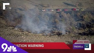Boulder County wildfire forcing evacuations