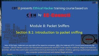 8.1 Packet Sniffers (network analyzer or protocol analyzer)