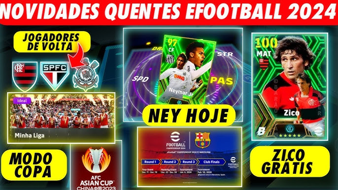 Efootball 2024 - BOA NOTÍCIA CONFIRMADA! 