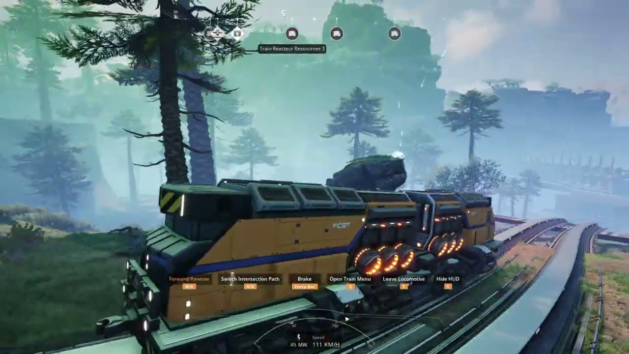 Satisfactory - Train Tour