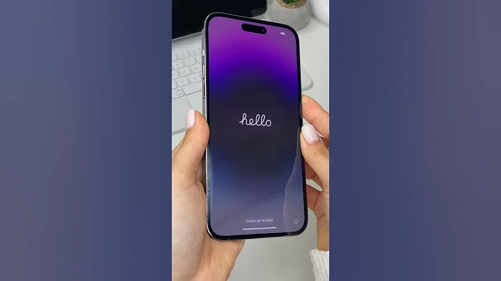 Unboxing Iphone 14 Pro Max 1TB deep purple | asmr #shorts