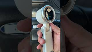 30-min wait for a mini fan at wendy's #fathersdaygift #staycool