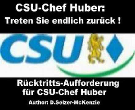 CSU Huber Rcktritt SelMcKenzie Selzer-McKenzie