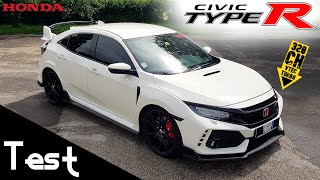 "Test" 320ch sur les roues avant et un look extravagant 💣 "Honda CIVIC TYPE R de 2019"